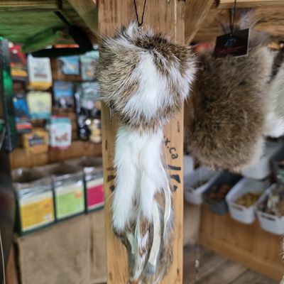 Pieuvre en fourrure recyclée - chat