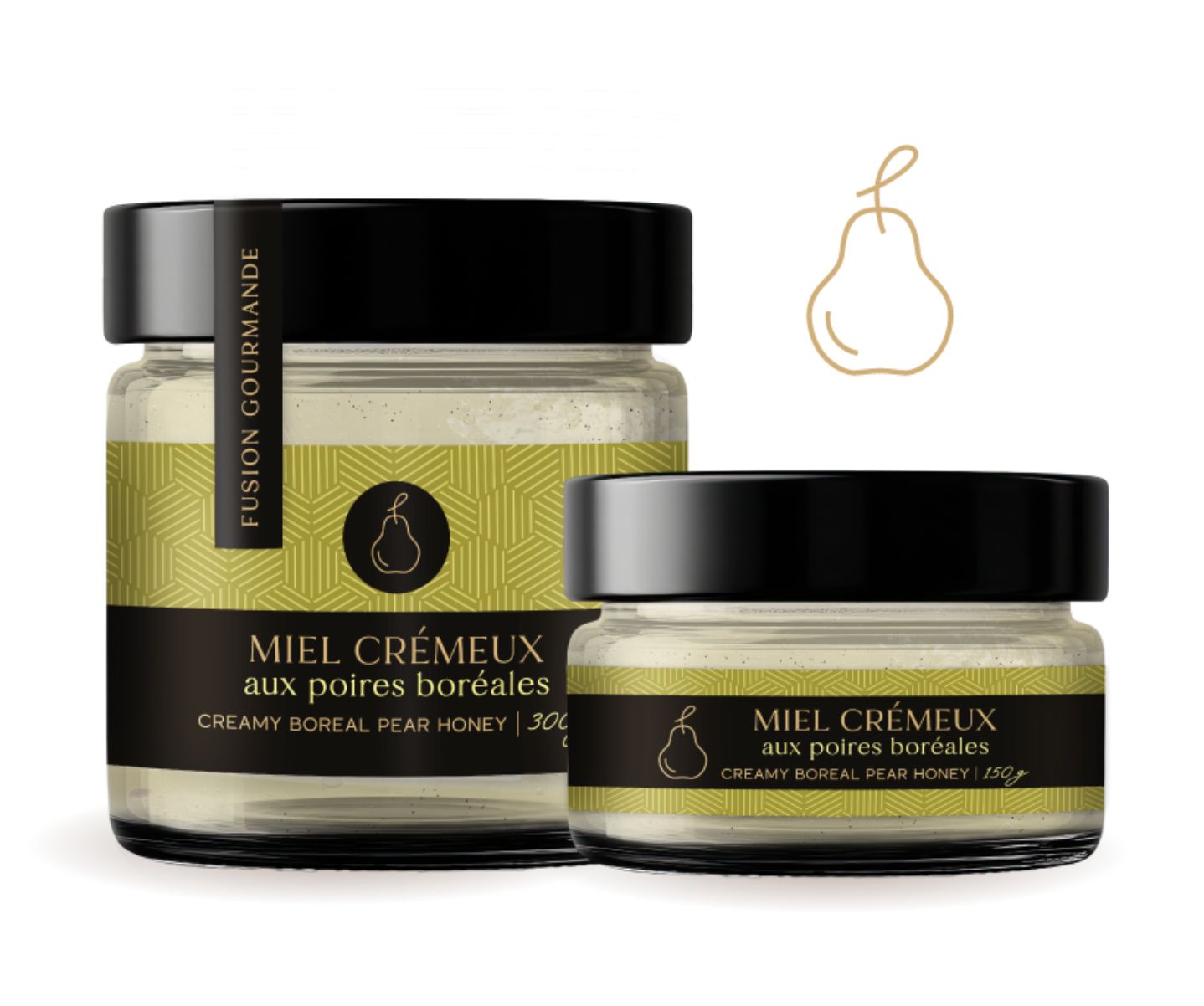 Miel aux poires boréales