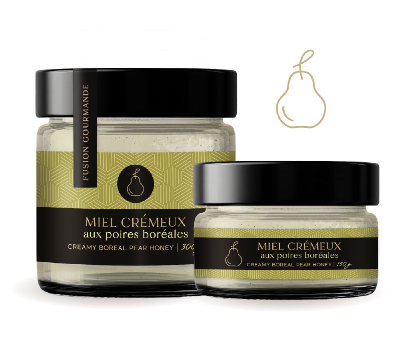 Miel aux poires boréales