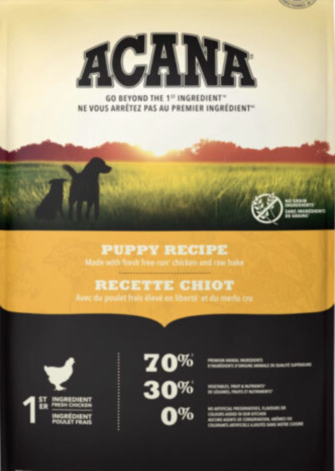 ACANA Chiot – Nourriture sèche pour chiot 11,4 kg