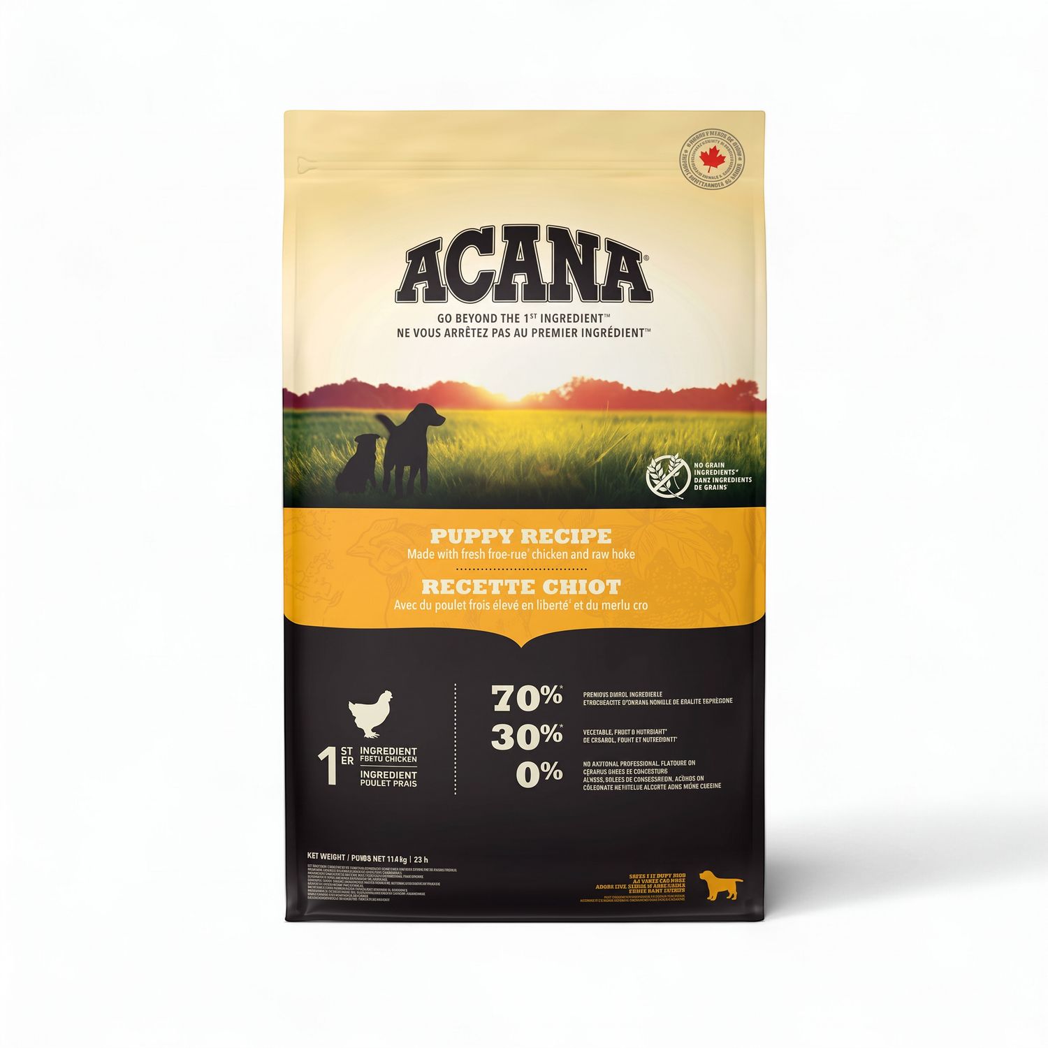 ACANA Chiot – Nourriture sèche pour chiot 11,4 kg