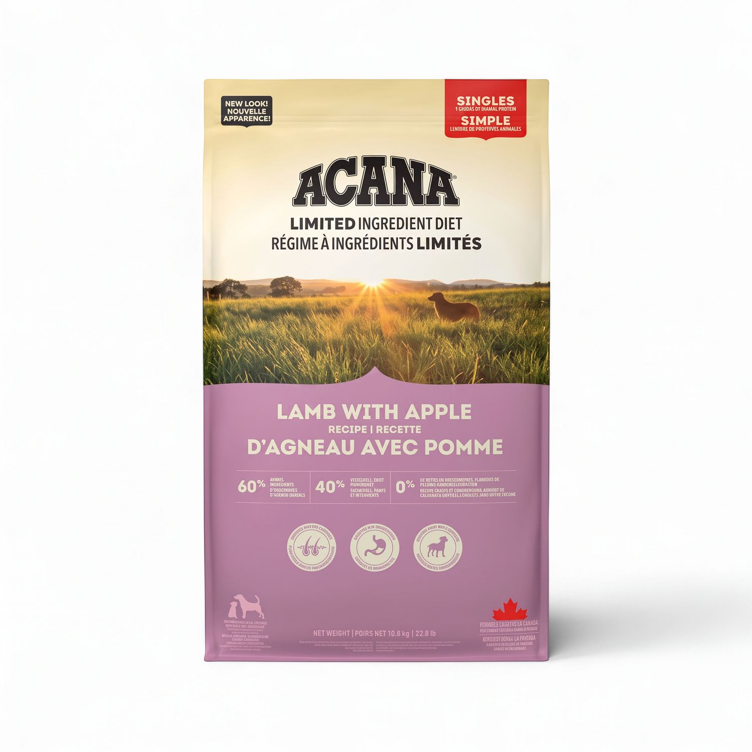 ACANA Agneau &amp; Pomme – Nourriture sèche pour chien