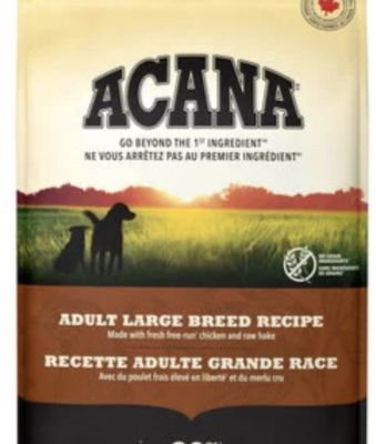 ACANA Adulte Grande Race – Nourriture sèche pour chien 17 kg