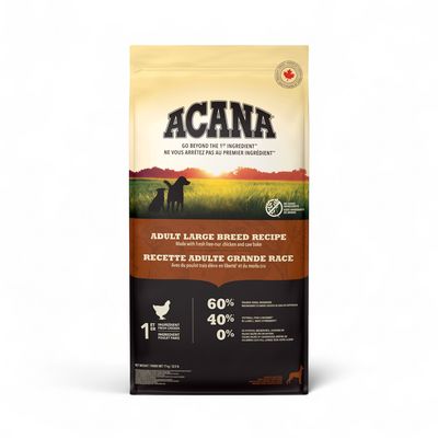 ACANA Adulte Grande Race – Nourriture sèche pour chien 17 kg