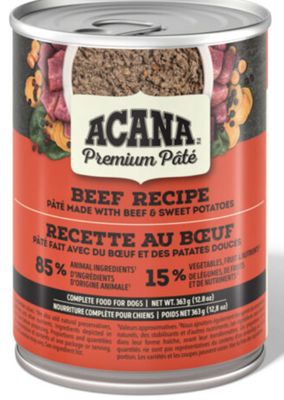 ACANA Chien Premium Pâté au bœuf