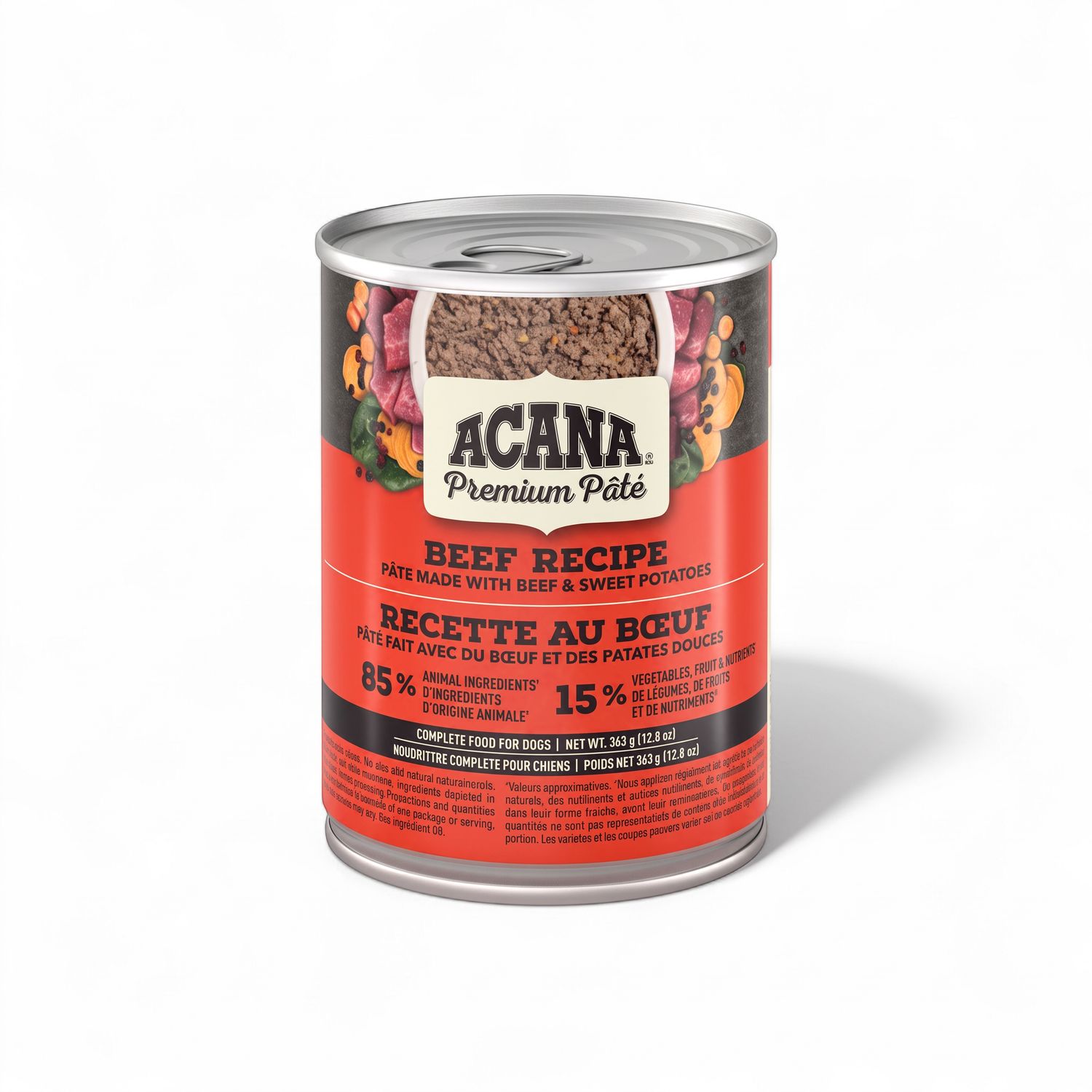 ACANA Chien Premium Pâté au bœuf