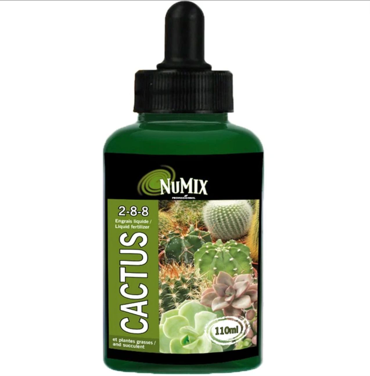 NuMix – Engrais liquide pour cactus et plantes grasses 2-8-8