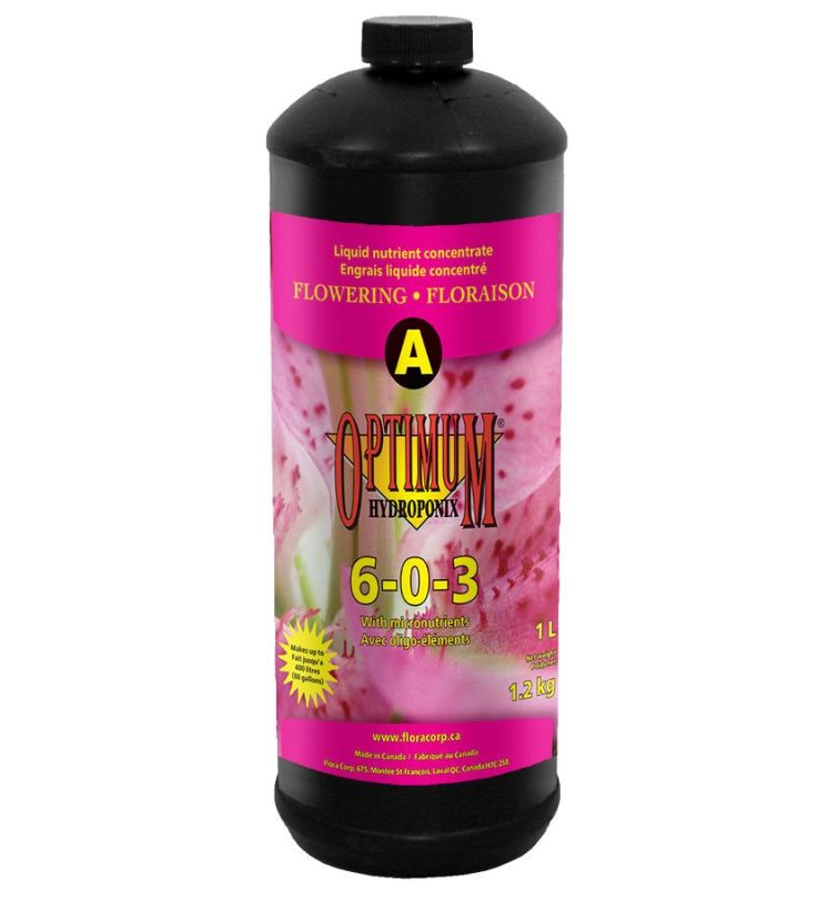 Optimum floraison, Formats: 1L A