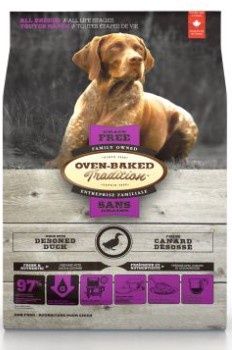 OBT Nourriture sèche sans grains pour chien – Canard