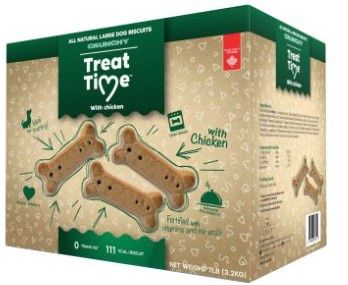 Treat Time – Gâteries pour chien poulet- Large
