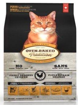 OBT Nourriture sèche pour chat sénior / contrôle du poids – Poulet