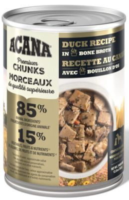 Morceaux de canard/bouillon d’os