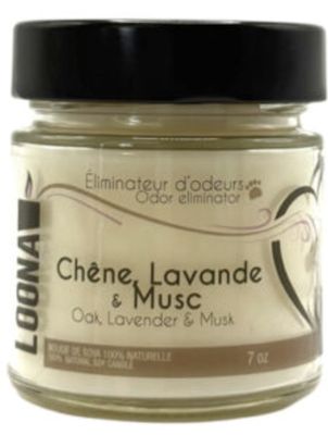 Bougie Chêne, Lavande &amp; Musc