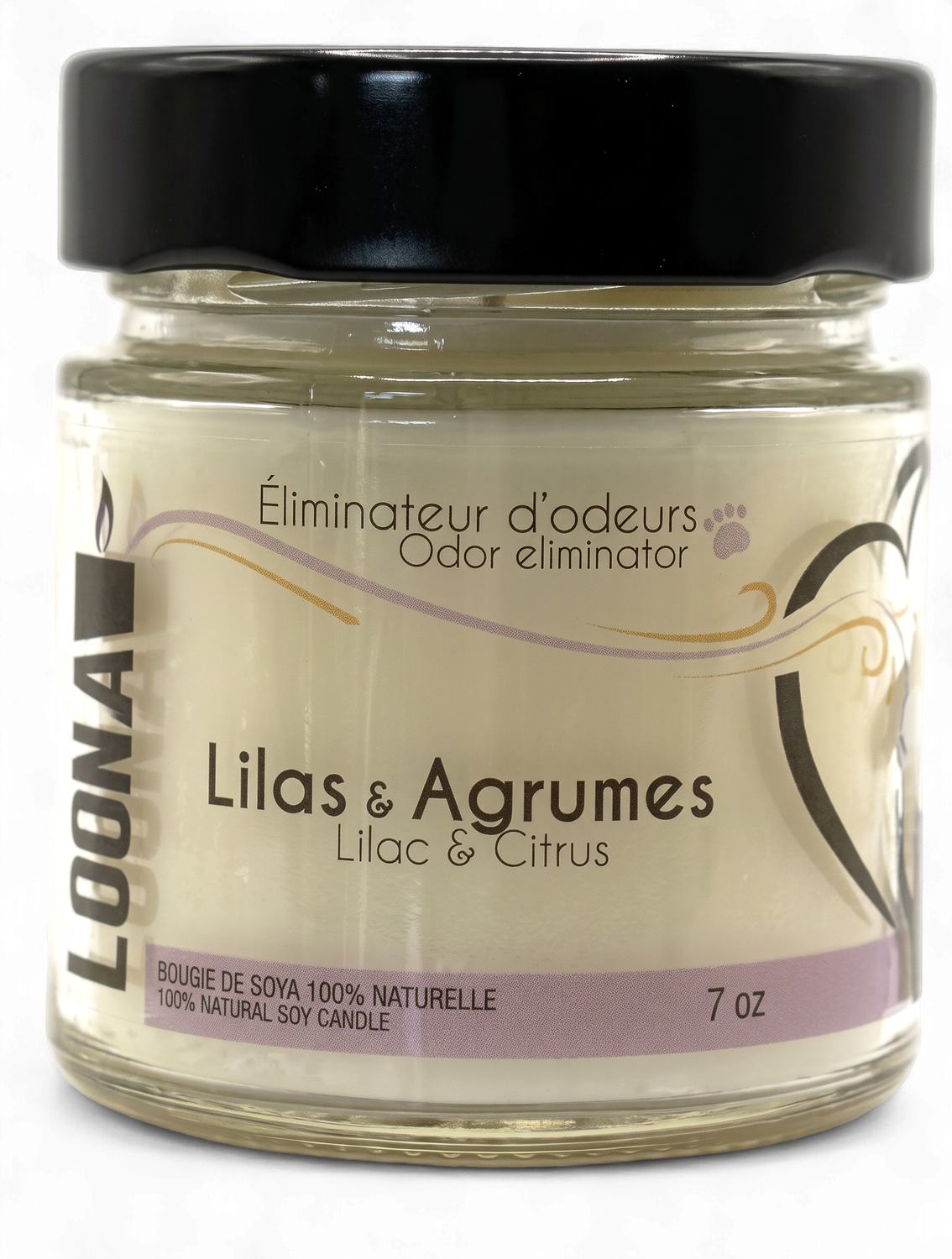 Chandelle LOONA – Lilas et agrumes 7 oz