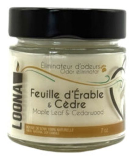 Bougie Feuille d’Érable &amp; Cèdre