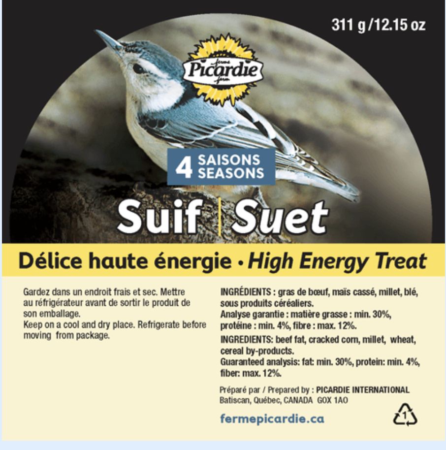 Suif Délice haute énergie