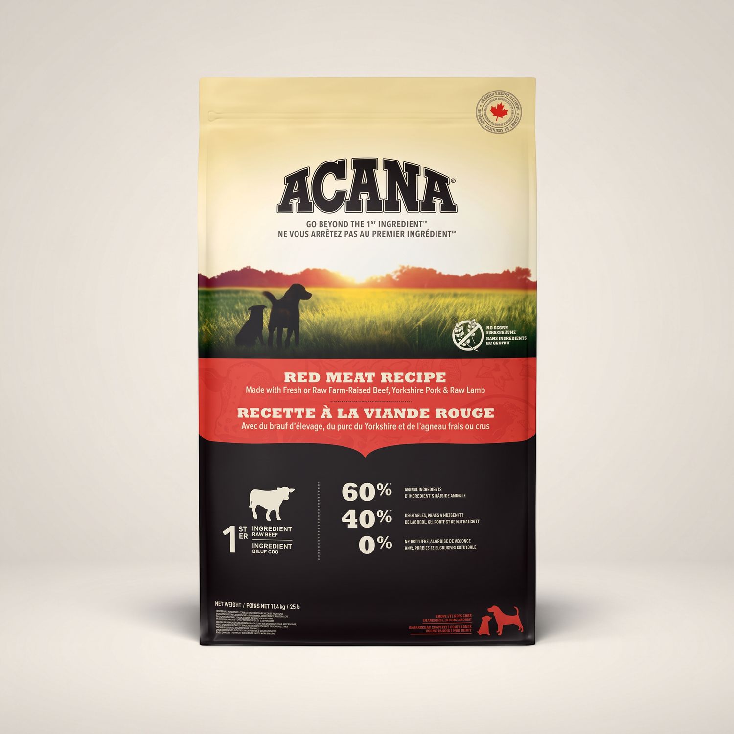 ACANA – Chien Viande rouge