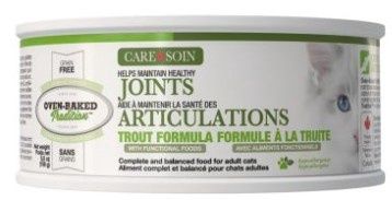 Pâté sans grains pour les articulations du chat adulte à la truite – Oven-Baked Tradition