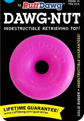 Ruff Dawg Dawg-Nut – Jouet en caoutchouc garanti à vie