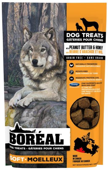 Boréal Gâteries Tendres Pour Chien, Arachides Et Miel 150gr