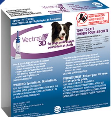 Vectra® 3D pour chiens