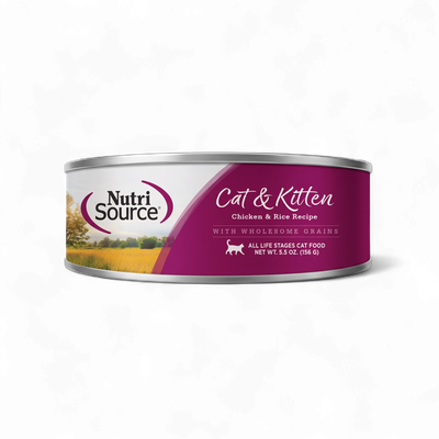 NutriSource – Pâté au poulet et riz pour chats et chatons
