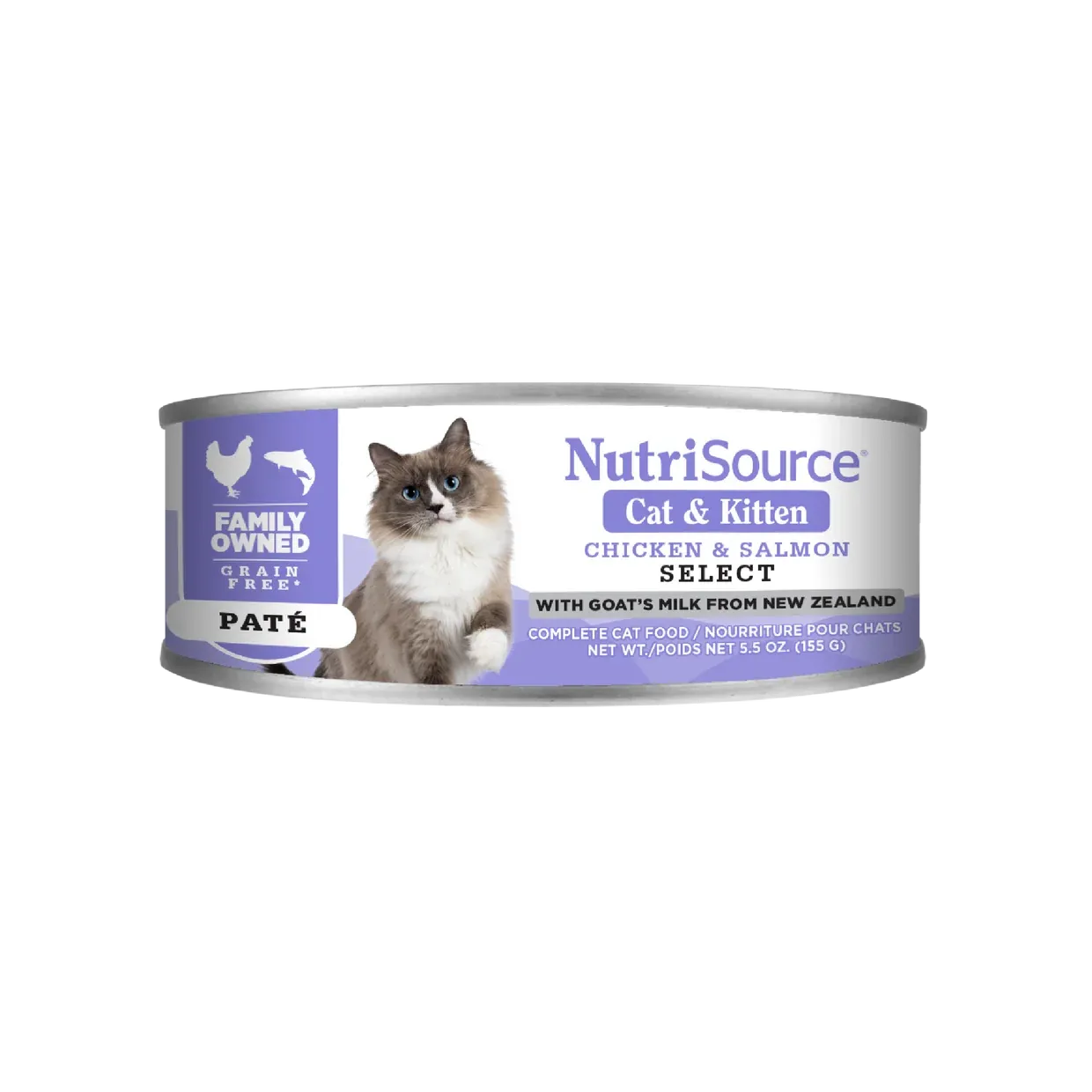 NutriSource Chicken &amp; Salmon Select – Poulet et saumon pour chats et chatons