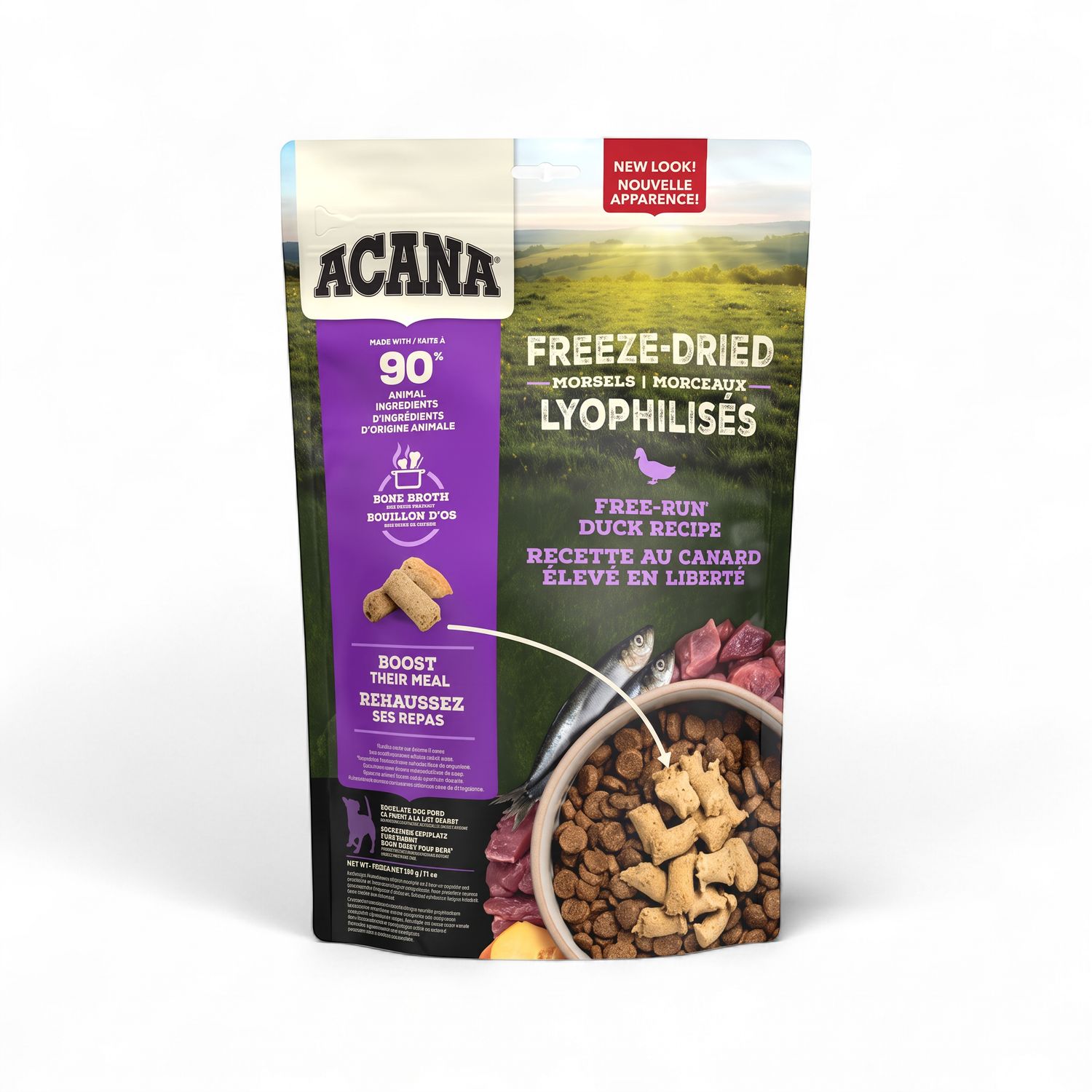 ACANA Chien – Morceaux lyophilisés au canard 227 g