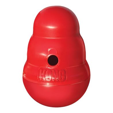 KONG Wobbler – Jouet distributeur interactif pour chien