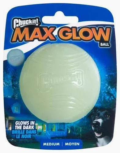 Chuckit! Max Glow Ball – Balle lumineuse pour chien