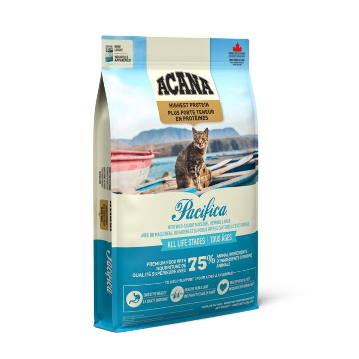ACANA Highest Protein Pacifica – Nourriture sèche pour chats, 4,5 kg
