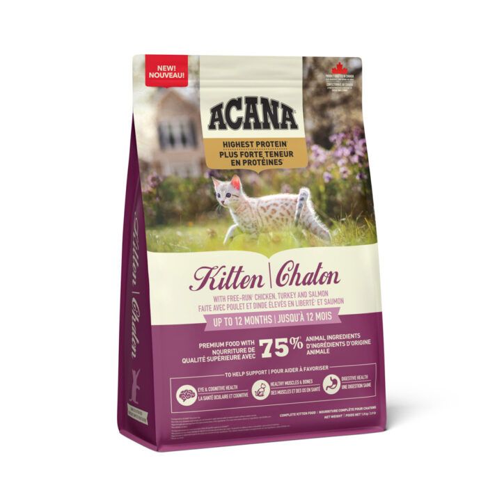 ACANA Highest Protein – Nourriture sèche pour chatons 1,8 kg