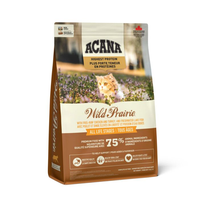 ACANA Highest Protein Wild Prairie – Nourriture sèche pour chats 1,8 kg