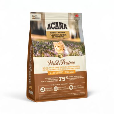 ACANA Highest Protein Wild Prairie – Nourriture sèche pour chats 1,8 kg