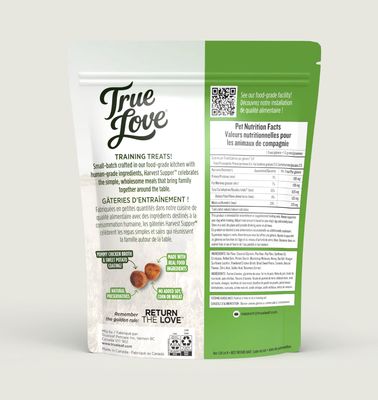 True Leaf True Love – Harvest Supper au bouillon de poulet et à la patate douce 142 g