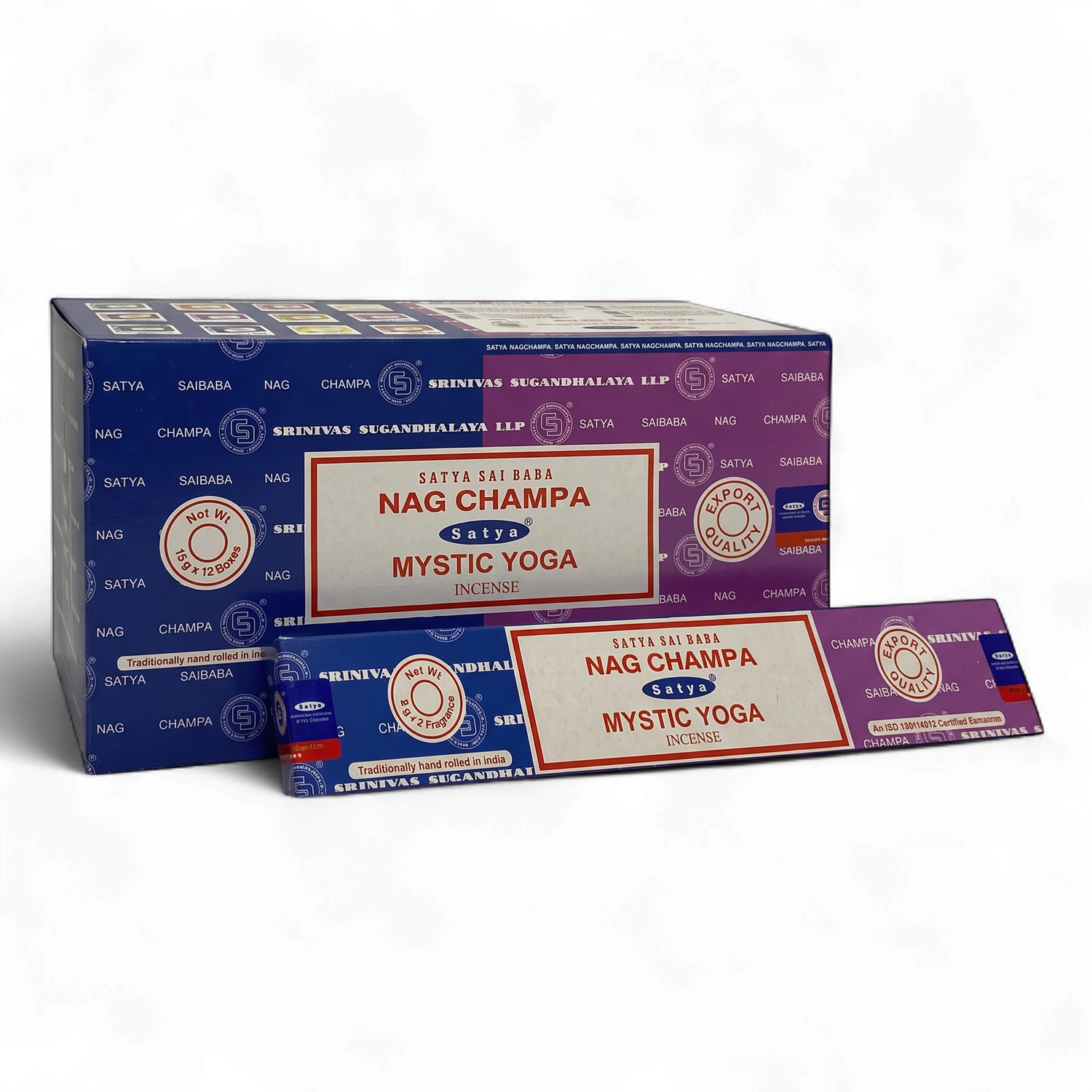 Satya Combo – Nag Champa et Mystic Yoga 16 g