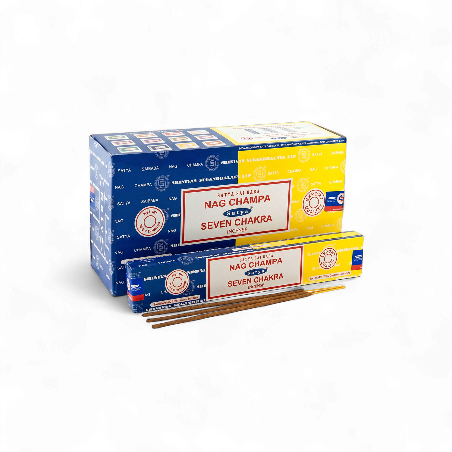 Satya Combo – Nag Champa et Seven Chakra 16 g