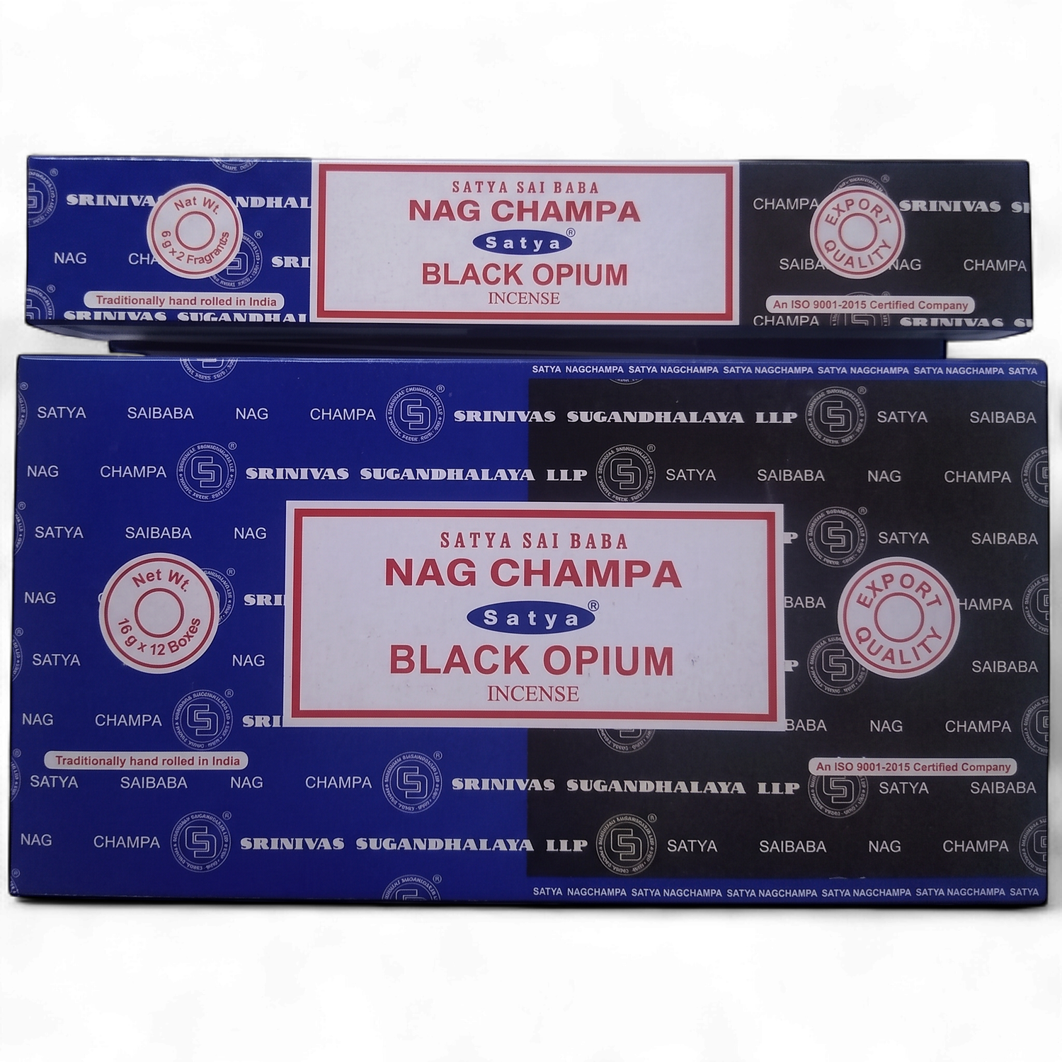 Satya Combo – Nag Champa et Black Opium 16 g