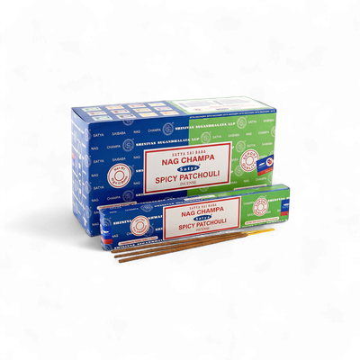 Satya Combo – Nag Champa et Patchouli épicé 16 g