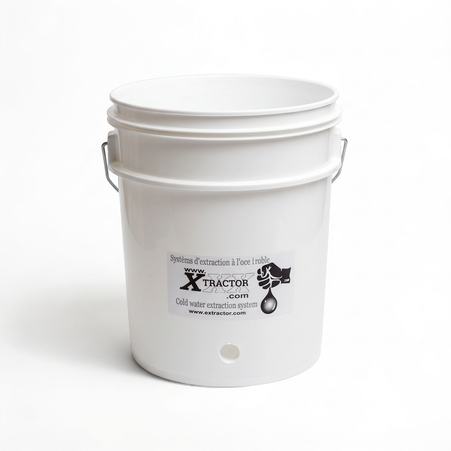 XXXTRACTOR – Seau 5 gallons avec robinet et cuillère