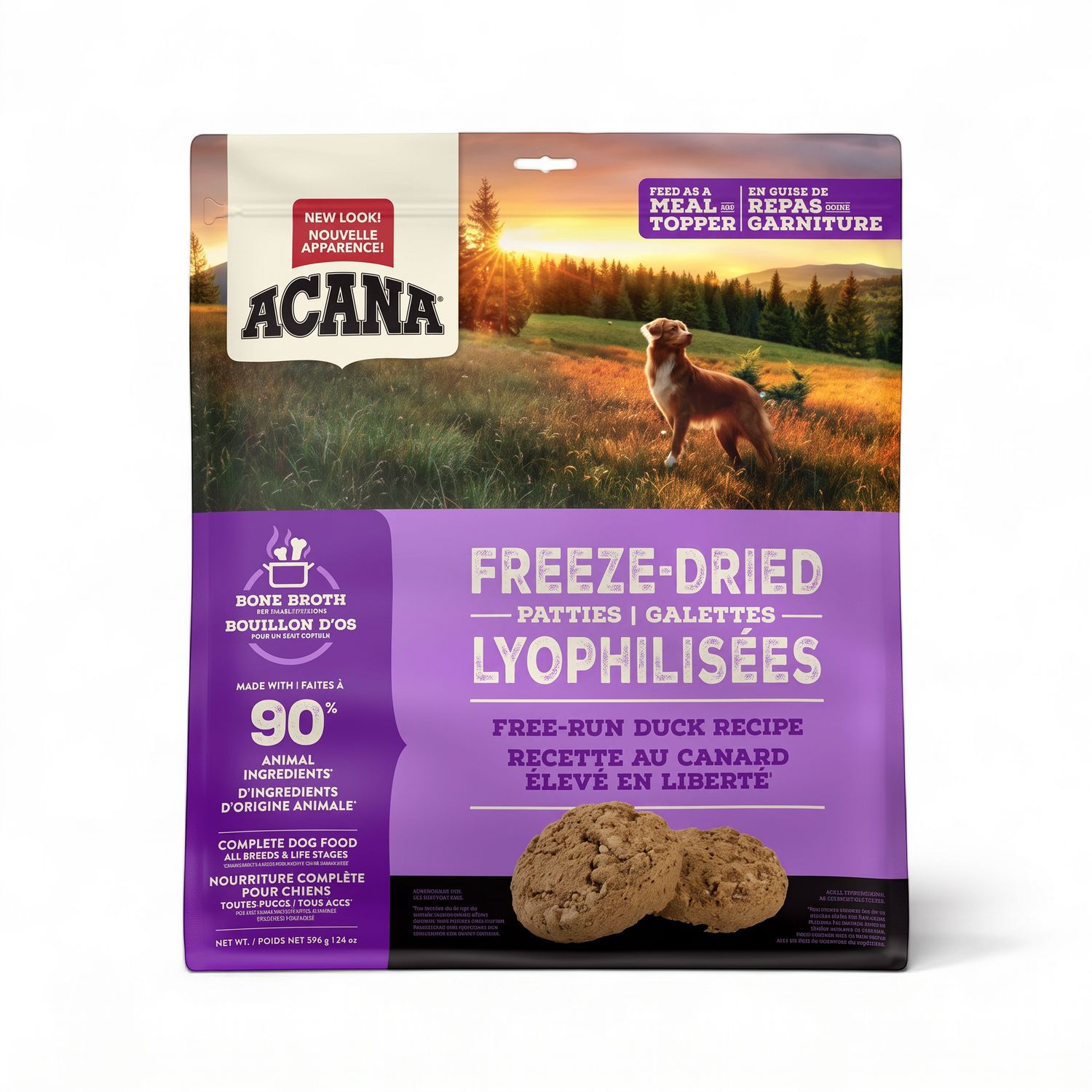 ACANA Chien Galettes lyophilisées au canard 397 g