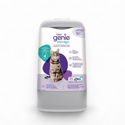 Litter Genie® – Easy Roll – Seau de gestion de la litière souillée pour chats