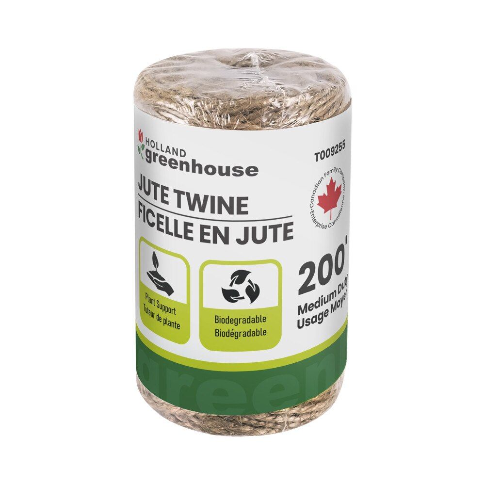 Holland Greenhouse – Ficelle de jute naturelle – 200 pieds