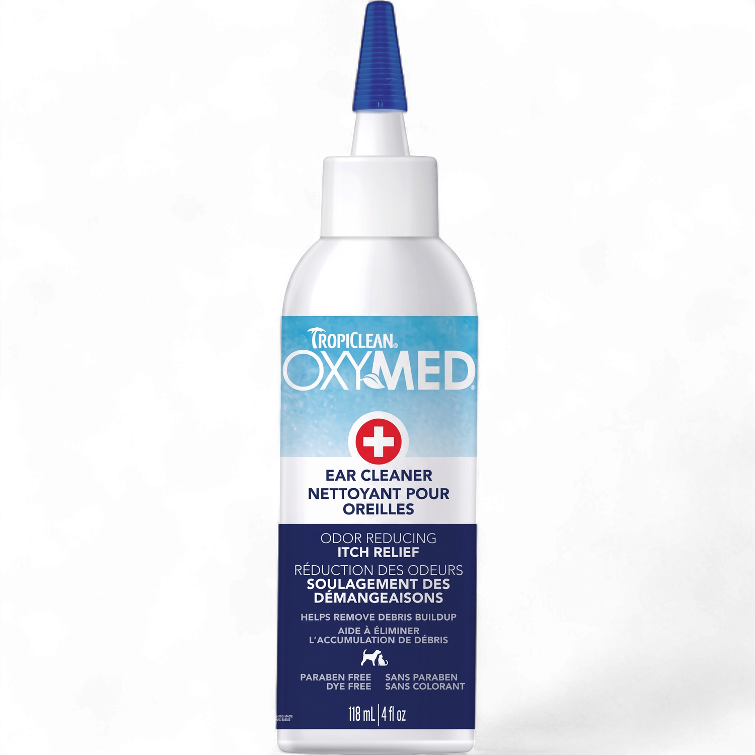 OxyMed – Nettoyant pour les oreilles pour chiens et chats – 4 oz