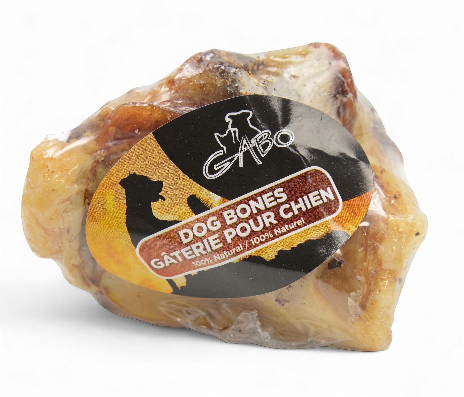 Gabo® – Rotule de bœuf fumée à mâcher pour chiens