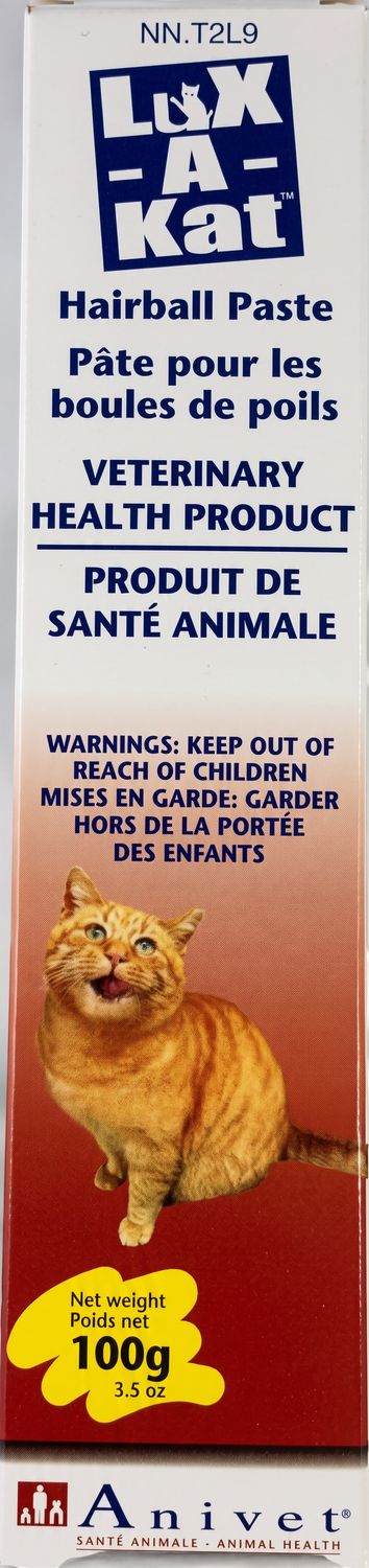 LUX-A-KAT – Pâte laxative pour boules de poils pour chats