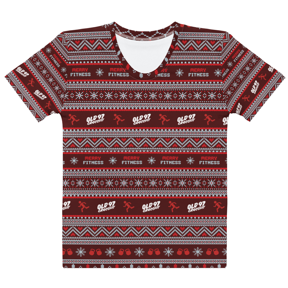 Women&#39;s Ugly Holiday Workout Tee