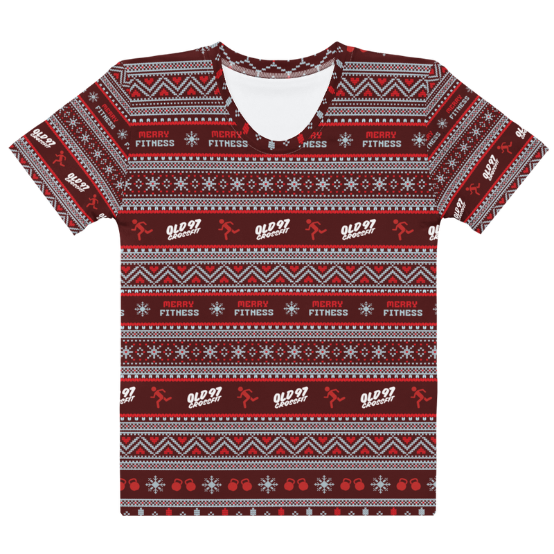 Women's Ugly Holiday Workout Tee