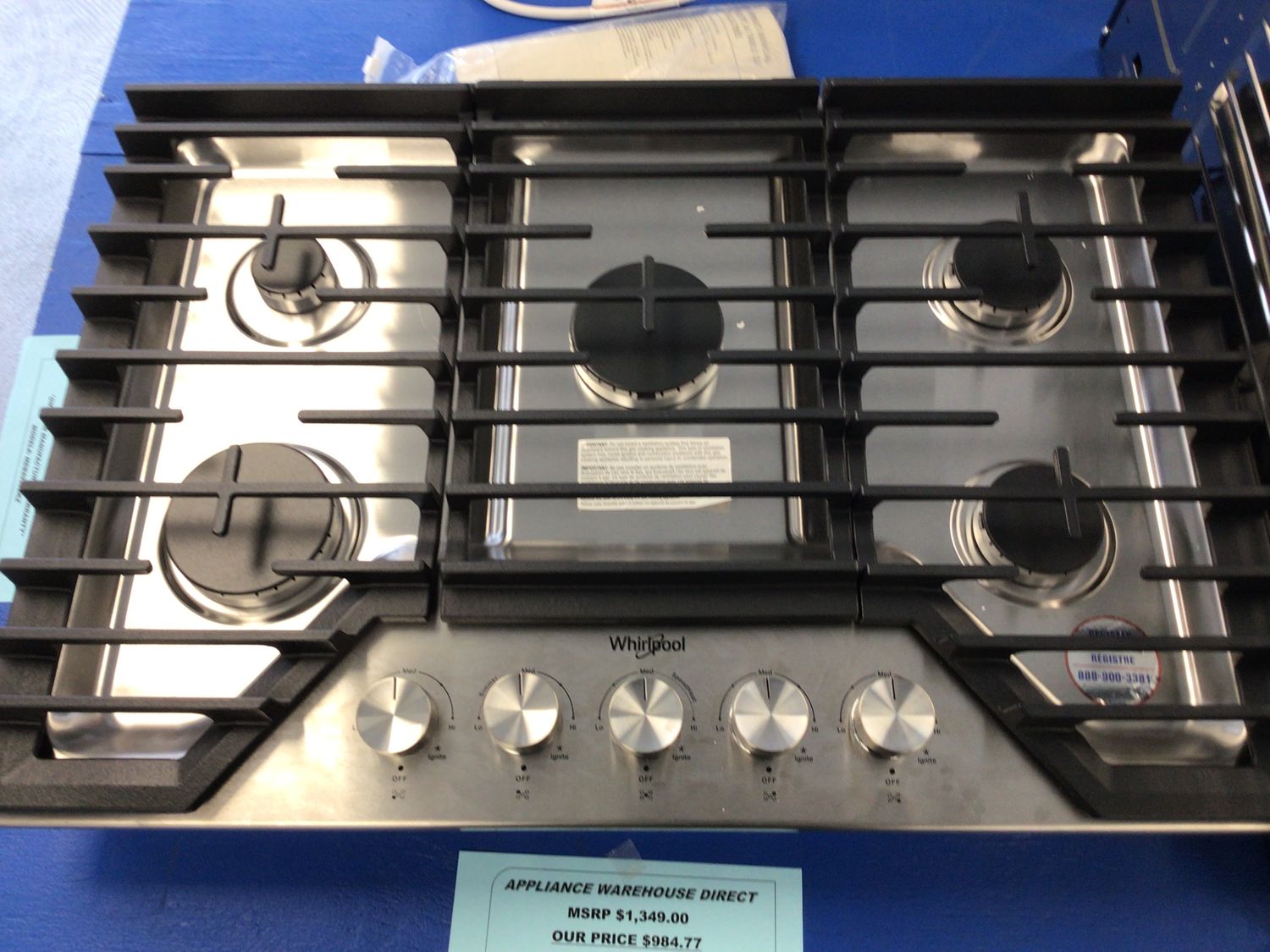 DD2102162 COOKTOP 30&quot;