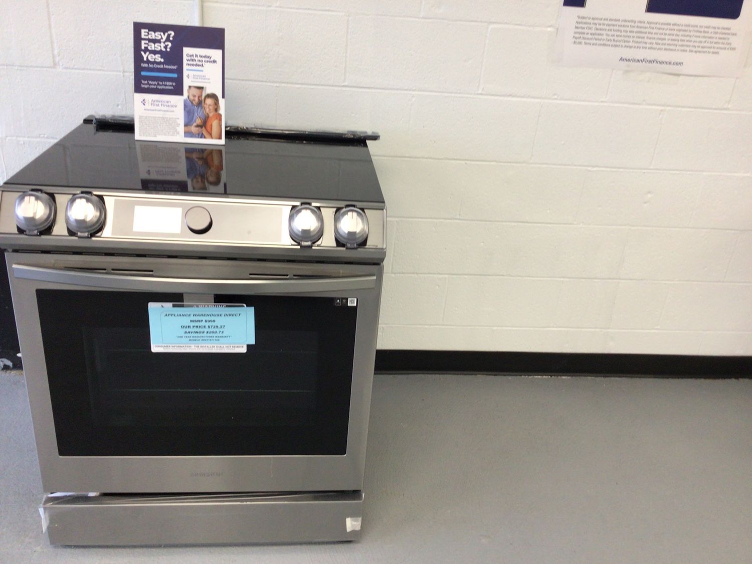 NE63T8711SS SAMSUNG FRONT CONTROL SLIDE IN ELECTRIC RANGE WITH SMART DIAL AND AIR FRY 6.3  cu.ft.